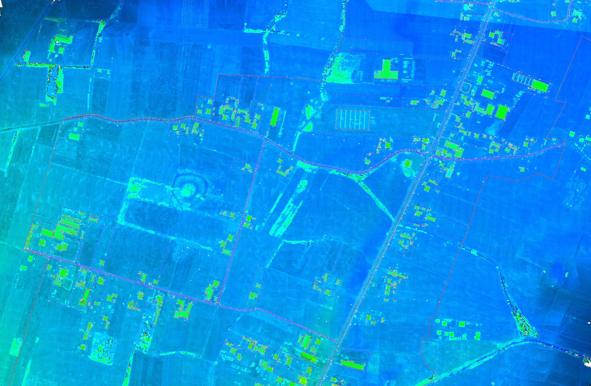 Pointcloud data visualization before being processed into a CAD model, showcasing scan accuracy.